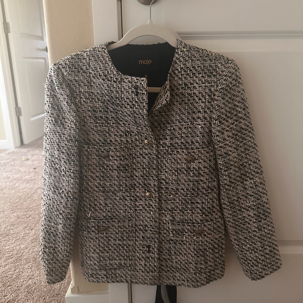 Maje tweed jacket